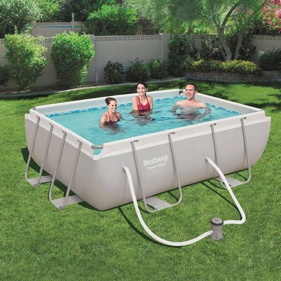 Piscina Desmontable Tubular Bestway Power Steel 282x196x84 cm con Depuradora